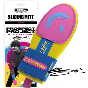 Guardian Baseball Sliding Mitt - Youth and Adult Sizes - Sliding Glove for Baseball - Elastic Compression Strap