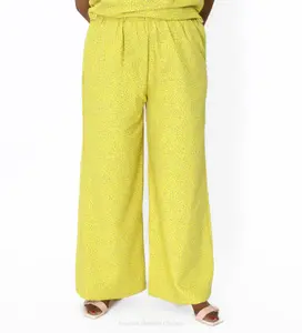 Heydari Mosaic Lemon Pant