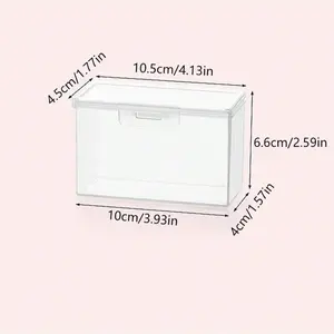 Card Storage Box Organizer, Durable Card Holder Container, Ideal for Organizing Cards & Accessories, Perfect Gift Idea for Collectors