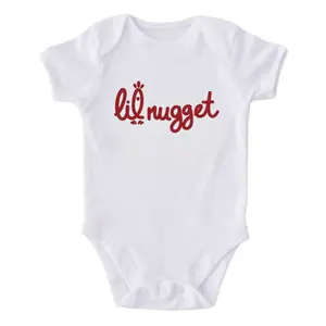 Lil Nugget Baby Onesie & Bodysuit – Cute Baby Clothing for Boys & Girls, Perfect Baby Shower Gift, Funny Infant Onesie, Todler Tee