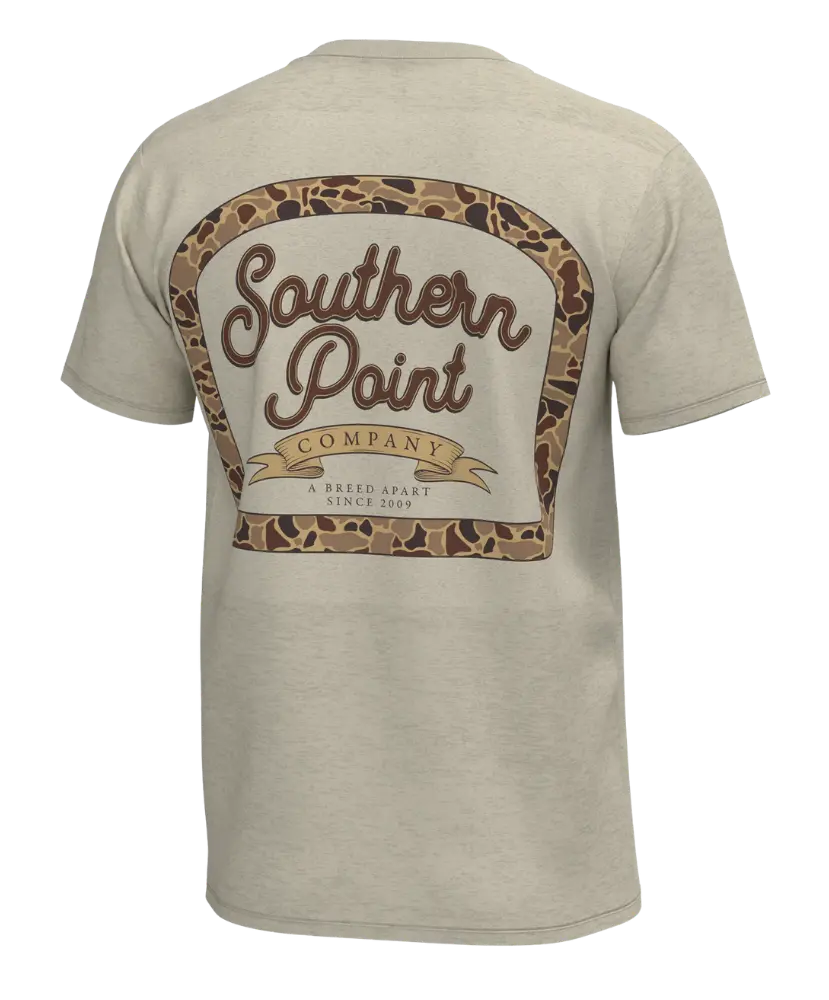 Southern Point - Camo Badge Tee