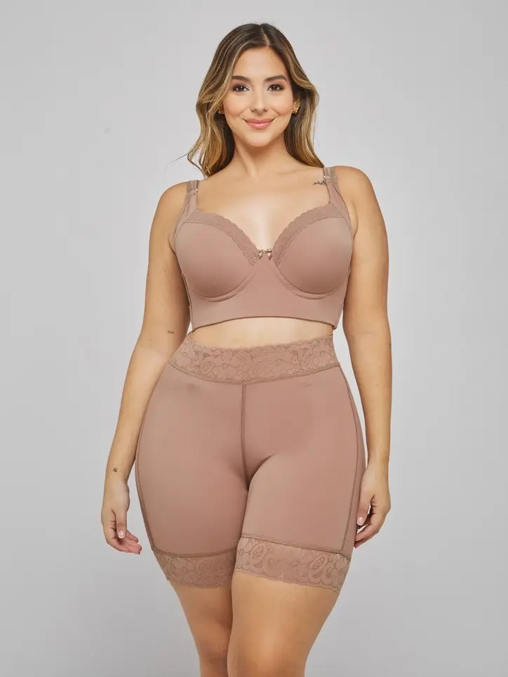 LIANA FASHION Women's High Waist Shaper Panty - Thalia Style Basic Hip-Lifting Shaping Short Underwear