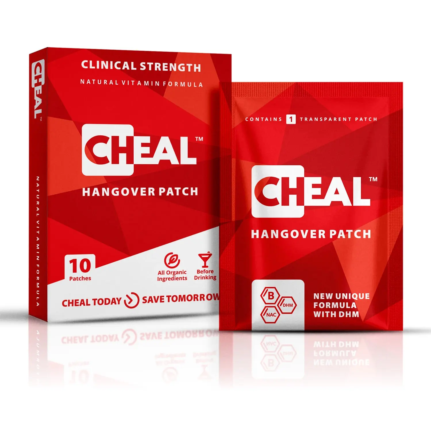 CHEAL Hangover Prevention Patches - Party Patches for Better Mornings ...