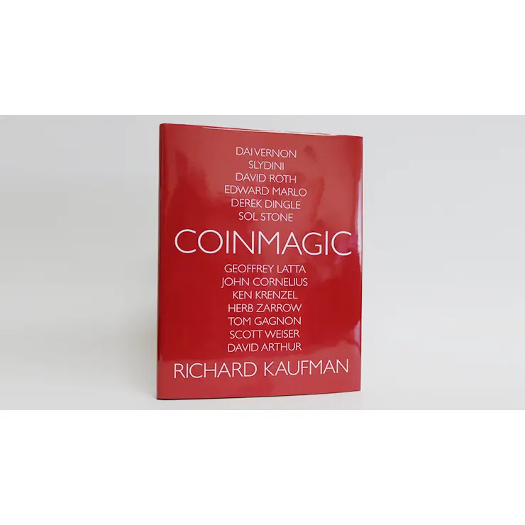 Richard Kaufman Coin Magic Comprehensive Hard Bound Book with 266 Pages of Coin Magic Tricks & Routines by David Roth Edward Marlo & More
