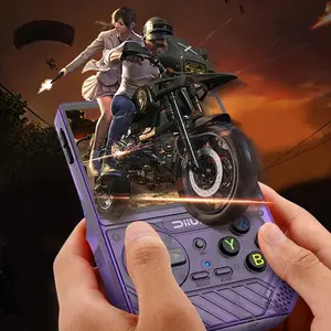 Handheld Retro Rechargeable Game Console with over 10000 Classic Games, Linux System, 3.5 Inch HD IPS Screen, Portable 2500mah Battery for Gaming & Entertainment