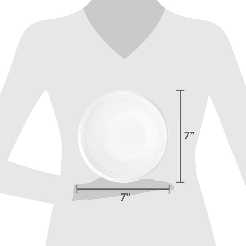 Great Value Everyday Disposable Foam Bowls, 20 oz, 25 Count
