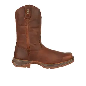 Durango Mens Pull On 11 Inch Square Toe  Casual Boots Mid Calf - Brown