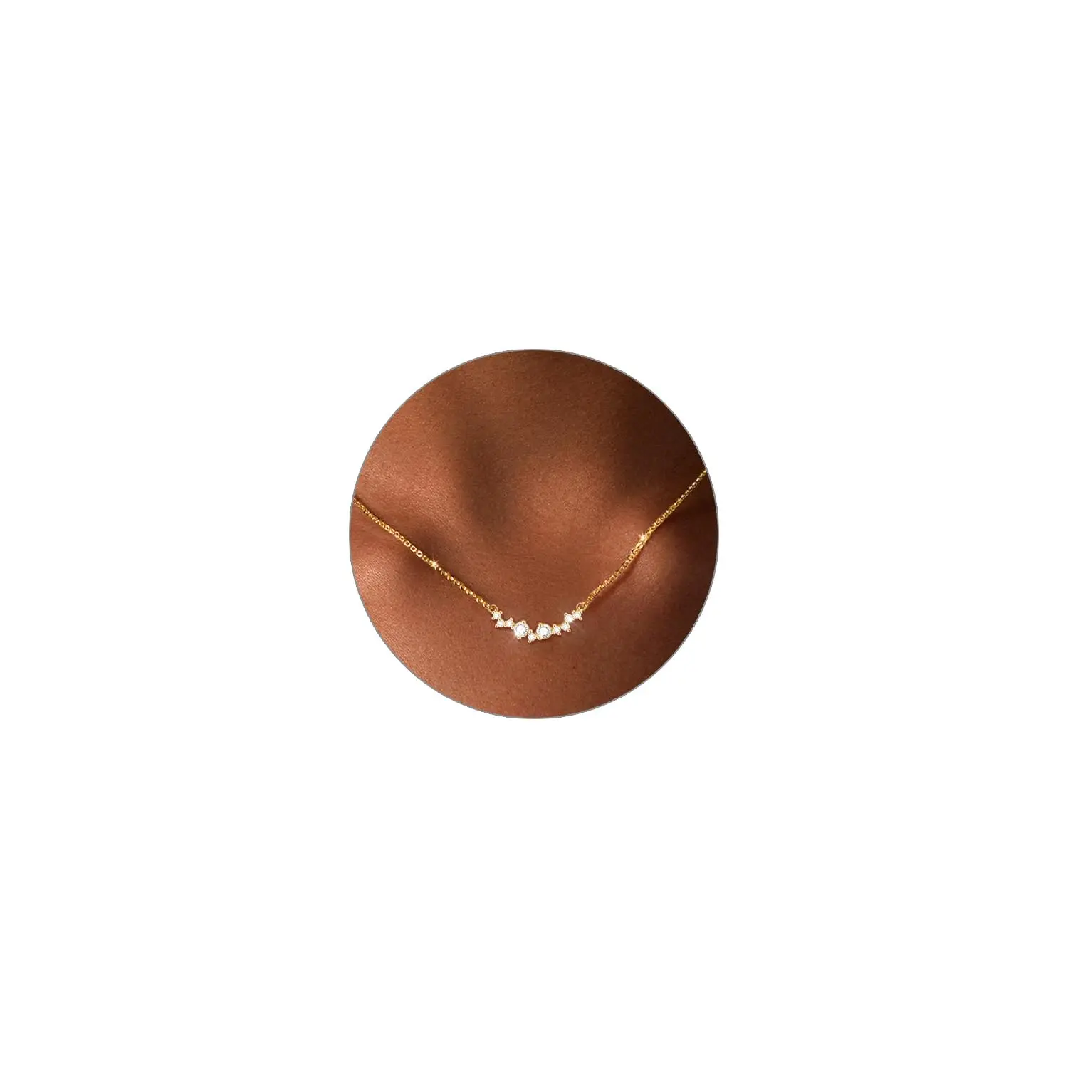 Gold-smile cz