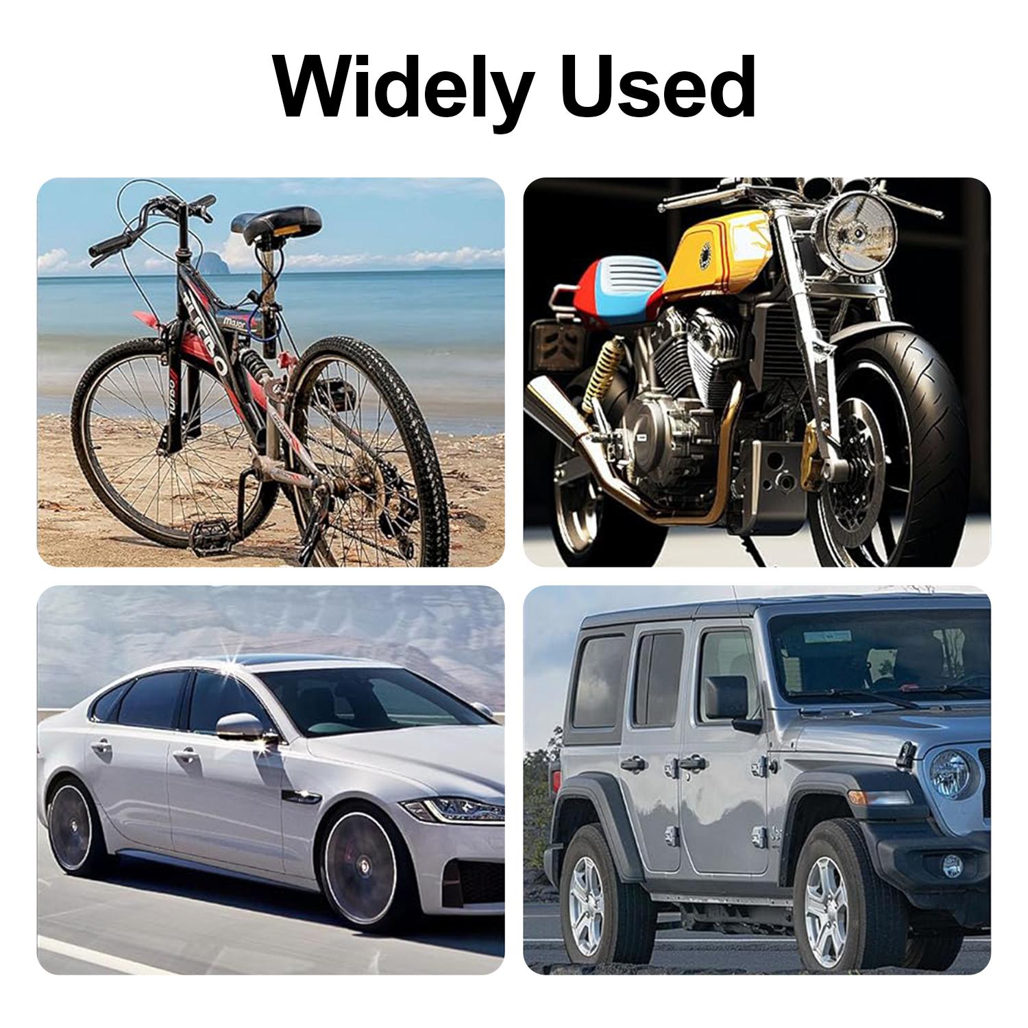 Tire Air Chuck with Clip Adapter, Brass Locking Tire Inflator Nozzle Adapter Connect,No Leakage Tire Chucks for Vehicle Inflator Compressor Pump Connect Accessories Tool 8mm