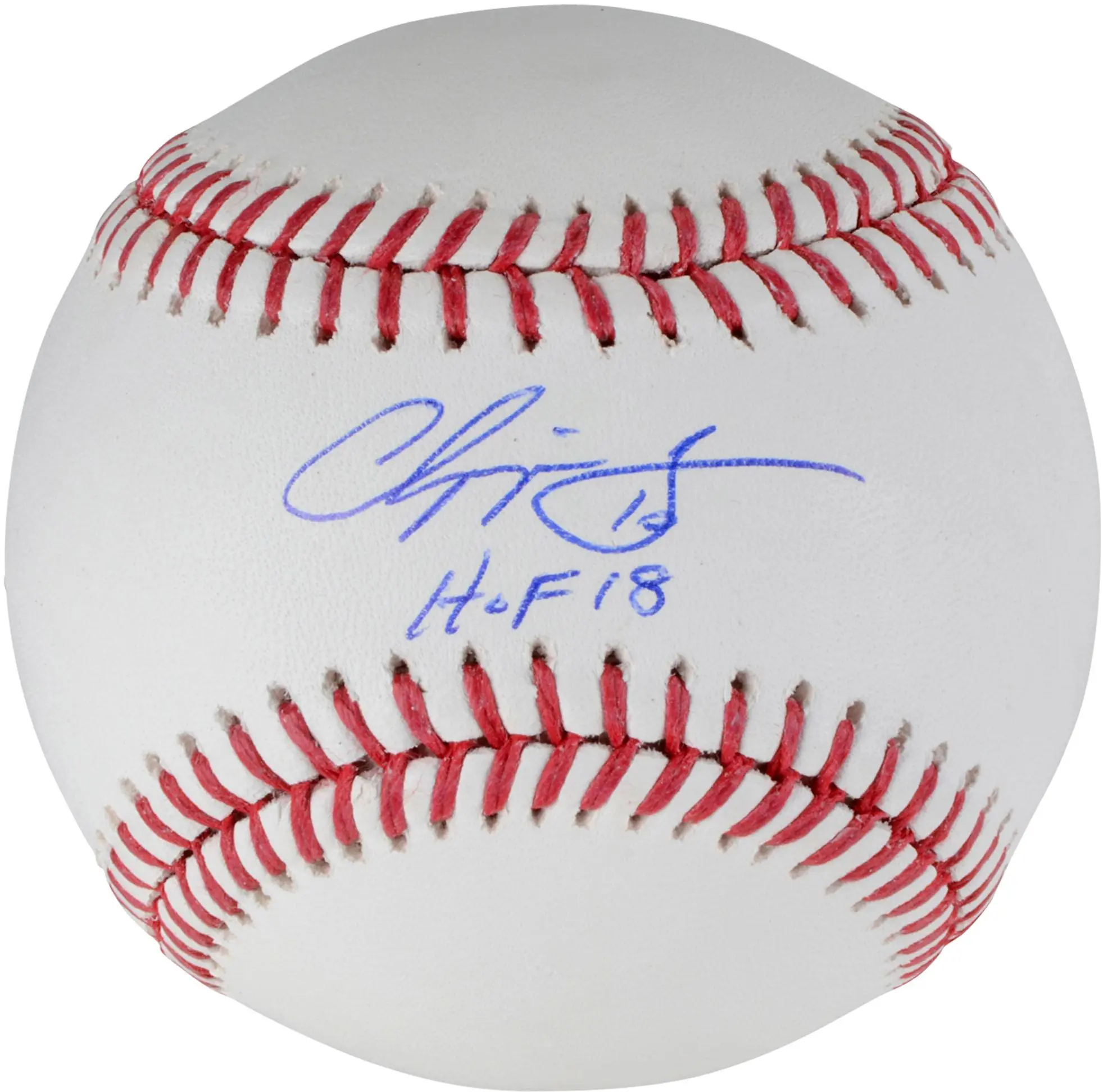 Chipper Jones Atlanta Braves Autographed Baseball with "HOF 18" Inscription - Fanatics Authentic Certified