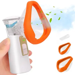 Electric Ultrasonic Mist Maker, Portable Handheld Humidifier, Home Facial Steamer, Easy to Use, Ideal for Home and Travel