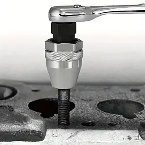 Broken Bolt Remover Set, Manual Broken Bolt Extractor Set, Non-electric Damaged Stud Remover Tool for Impact Wrench and Ratchet, Hardware