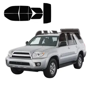 Precut Window Tint Film for Toyota 4Runner 2003-2009 All Side+Rear Windshield Any VLT 2Ply Anti-Shatter, UV Block, Privacy Protection, No Trimming Needed,Heat & Glare Reduction