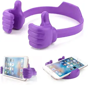 Thumbs up Cell Phone Stand Holder Lazy Desk Flexible Tablet Smartphone Stand Holder for Iphone Samsung Xiaomi Huawei