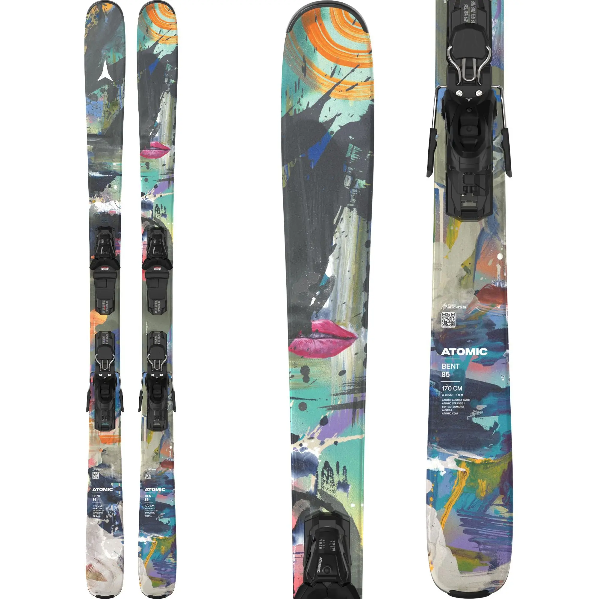 Atomic Bent 85 R Skis 2027 (Bindings Included)