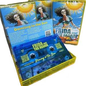 Frida and The Mann Dancing In The Sun Limited Cassette Single - Blue Transparent Tape