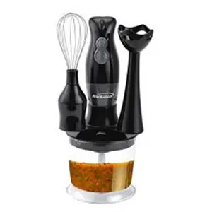 Brentwood  300W Hand Blender with Whisk Black