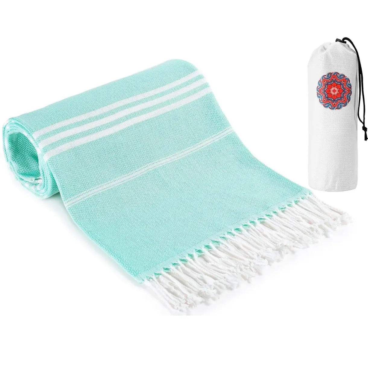 Turkish Beach Towels Vacation Essentials Quick Dry Sand Free Oversized Bath Pool Swim Towel Extra Large XL Blanket Adult Travel Cruise Accessories Must Haves Clearance Stuff Necessities