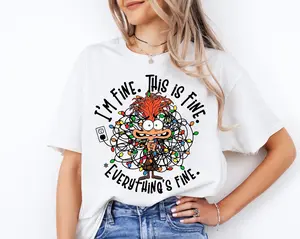Everything Is Fine Shirt | Family Christmas 2024 Shirt