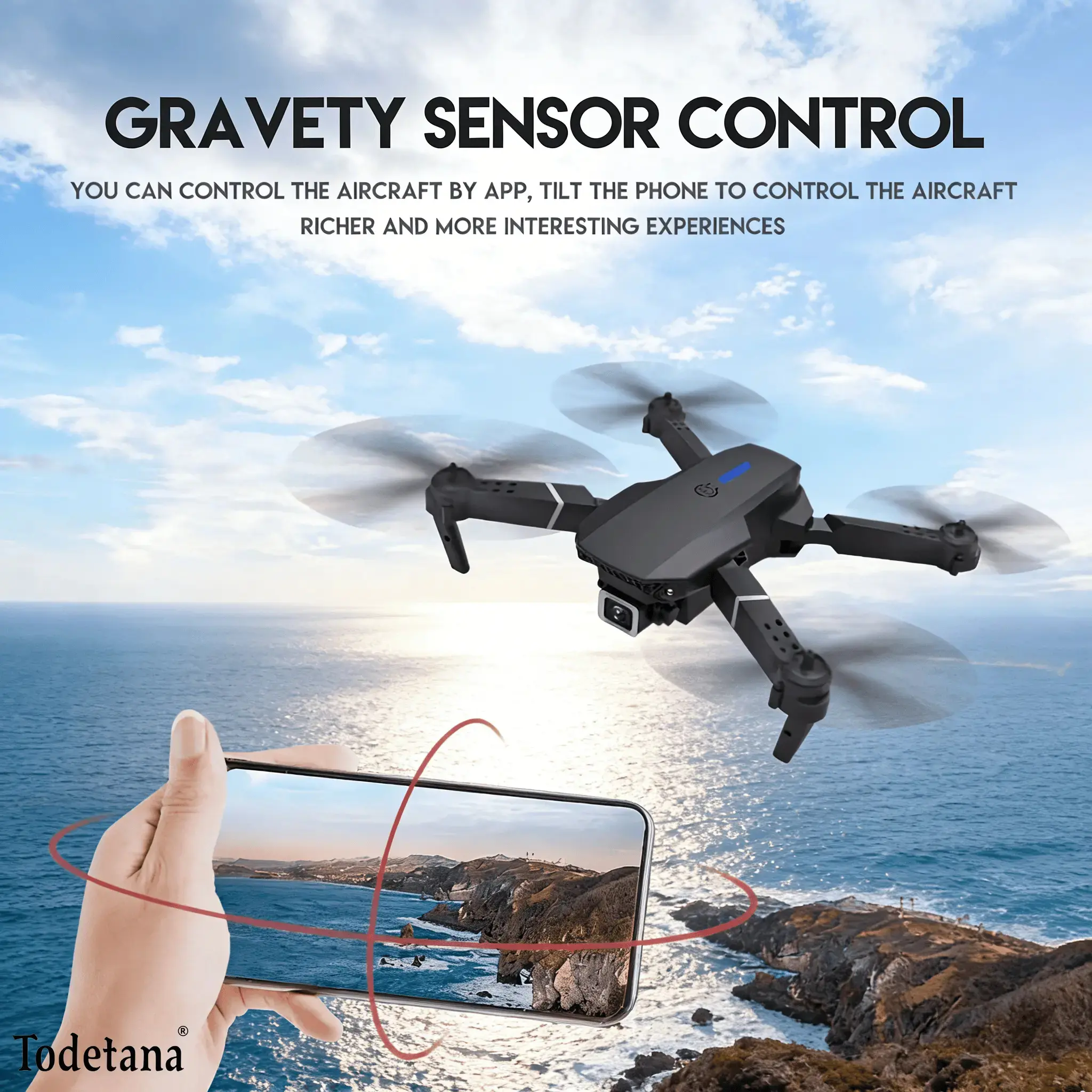 E88 Pro Drone, 360° Flips – Perfect Valentine’s Day Gift for Your Partner