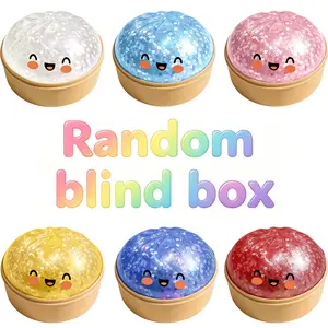 [Random One] 2026 New Expressive Dumpling Squishy Stress Relief Toy, Soft Sensory Fidget Steamed Bun Squeeze Tool for Adult Stress & Anxiety Relief