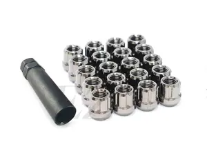 Spline Drive Open End Tuner Lug Nuts 12x1.5
