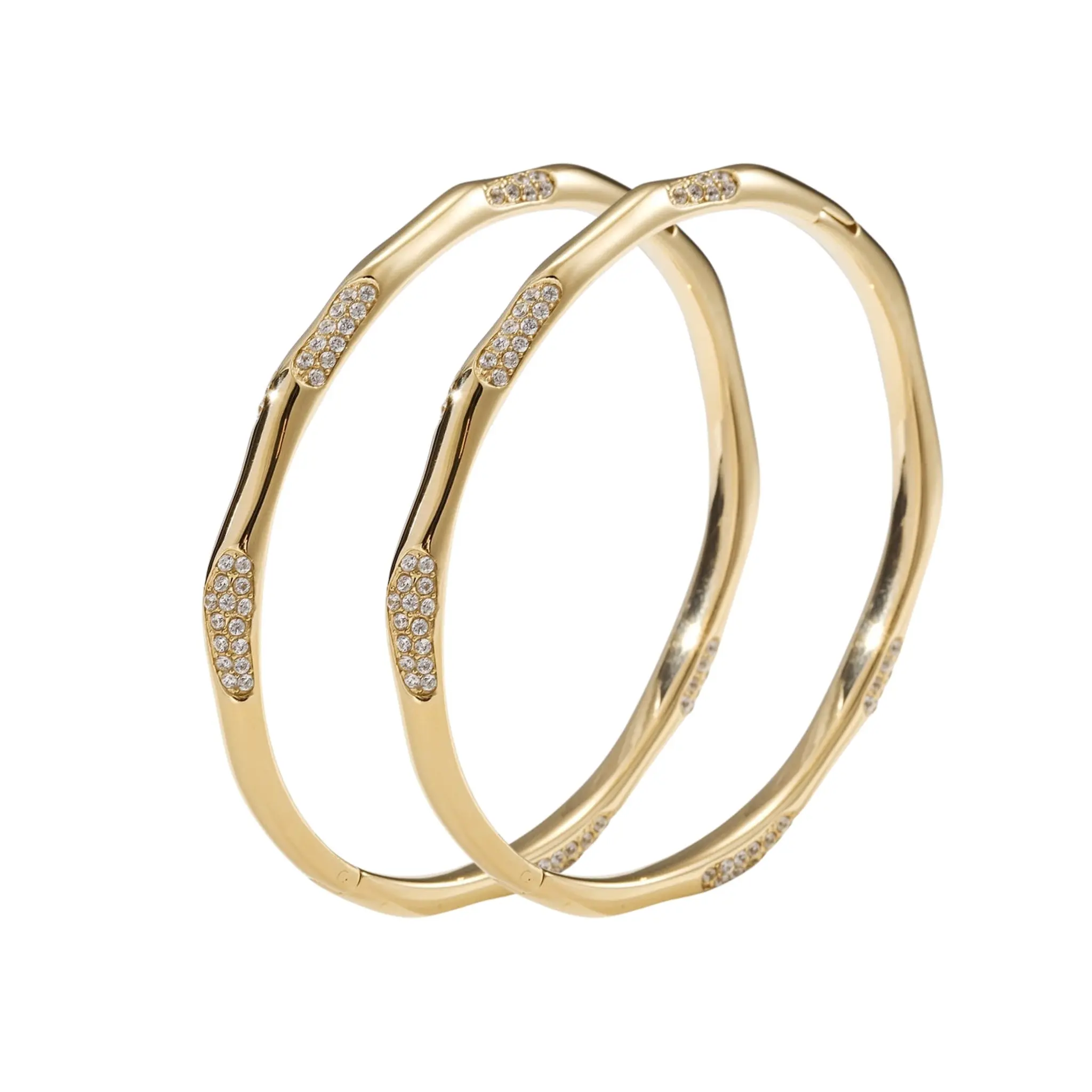 Amara Bangle Set 316L Surgical Stainless Steel Waterproof
