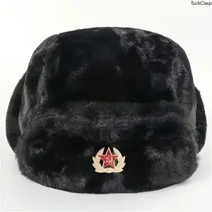 2026 Women’s Warm Russian Ushanka, Faux Mohair Breathable Winter Hat with Ear Protection, Stylish Outdoor Hat for Cold Weather, Perfect Gift for Valentine’s Day and TikTokShop Black Friday Deals