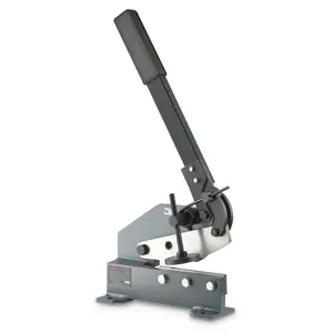 Summervibes VEVOR Sheet Metal Shear, 6 in Manual Hand Plate Shear, Heavy Duty Mounting Type Sheet Cutter with Solid Steel Frame, High Precision, Extended Handle for Cutting Steel, Copper, Rebar, and Aluminum