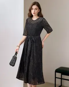 Black Cocktail Dress Party Evening Dresses LE-LQ017