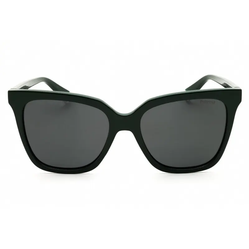 Polaroid PLD 4155/S/X Women's Polarized Square Sunglasses – Green