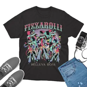Fizzarolli Helluva Boss T-Shirt Stylish Trendy Apparel  T Shirt, Fashion Cotton, Full Colors, Full Sizes, For Men, For Women