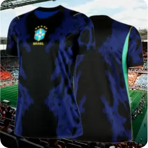 2026 Brazil National Team Home Away Short Sleeve Soccer Jersey Quick-Dry