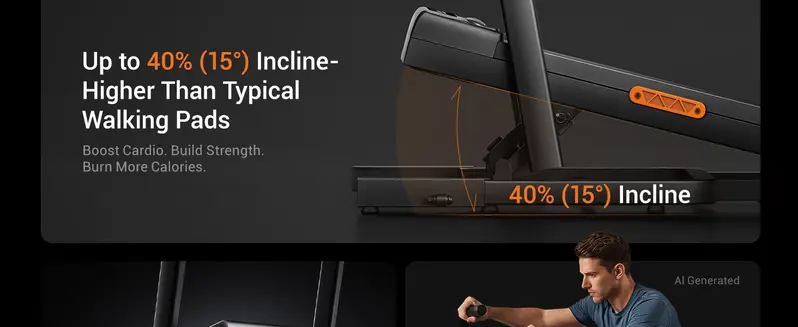UMAY walking pad treadmill product feature image 4