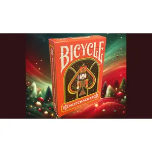 Bicycle Nutcracker (Red) Playing Cards