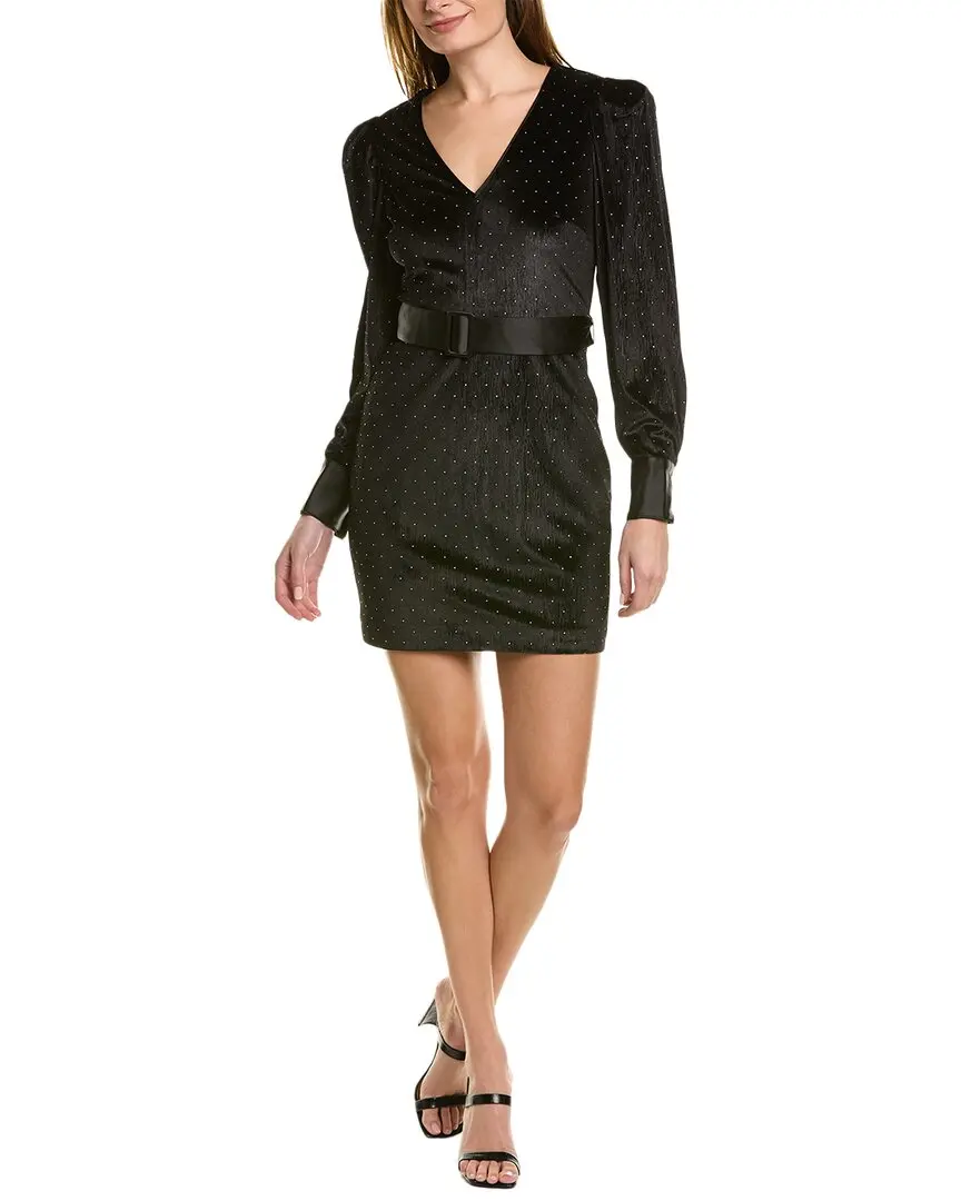 BCBGMAXAZRIA Puff Sleeve Mini Dress