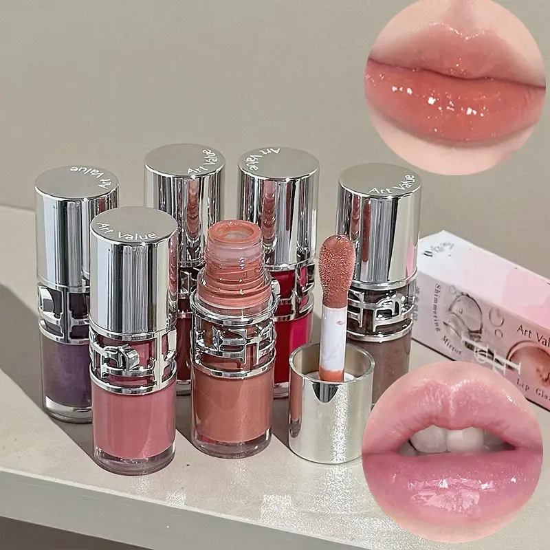 Glossy Hydrating Lip Glaze Moisturizing Smooth Easy To Apply Non Fading Lipgloss Makeup