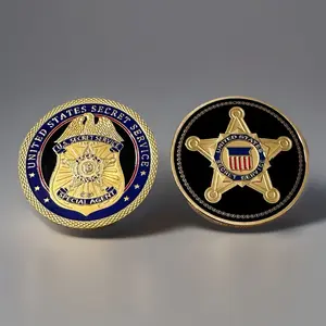 Lot Of 2 UNITED STATES SECRET SERVICE SPECIAL AGENT CHALLENGE COIN