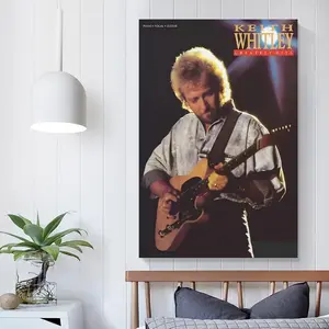 SWEENY America Country Musician Keith Whitley Poster No Frame Famous Artist Poster Wall Art For Living Room Bedroom Office Decor