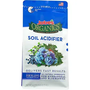 Jobe's Organics Granular Soil Amendment, Organic Soil Acidifier for Blueberry and Hydrangea Plants, 6 lbs Bag
