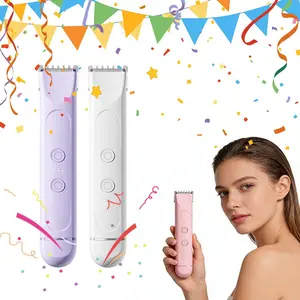 Women's Electric Shaver, Dual-Head Wireless Underarm Hair Remover, Ipx6 Waterproof Wet Leg Bikini Dry Body Trimmer, Rechargeable Razor