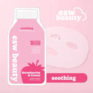 Strawberries & Cream Soothing Raw Juice Mask