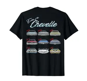 Evolution of the Chevelle,SS,Hotrod,Muscle Car,SS454,SS427 T-Shirt