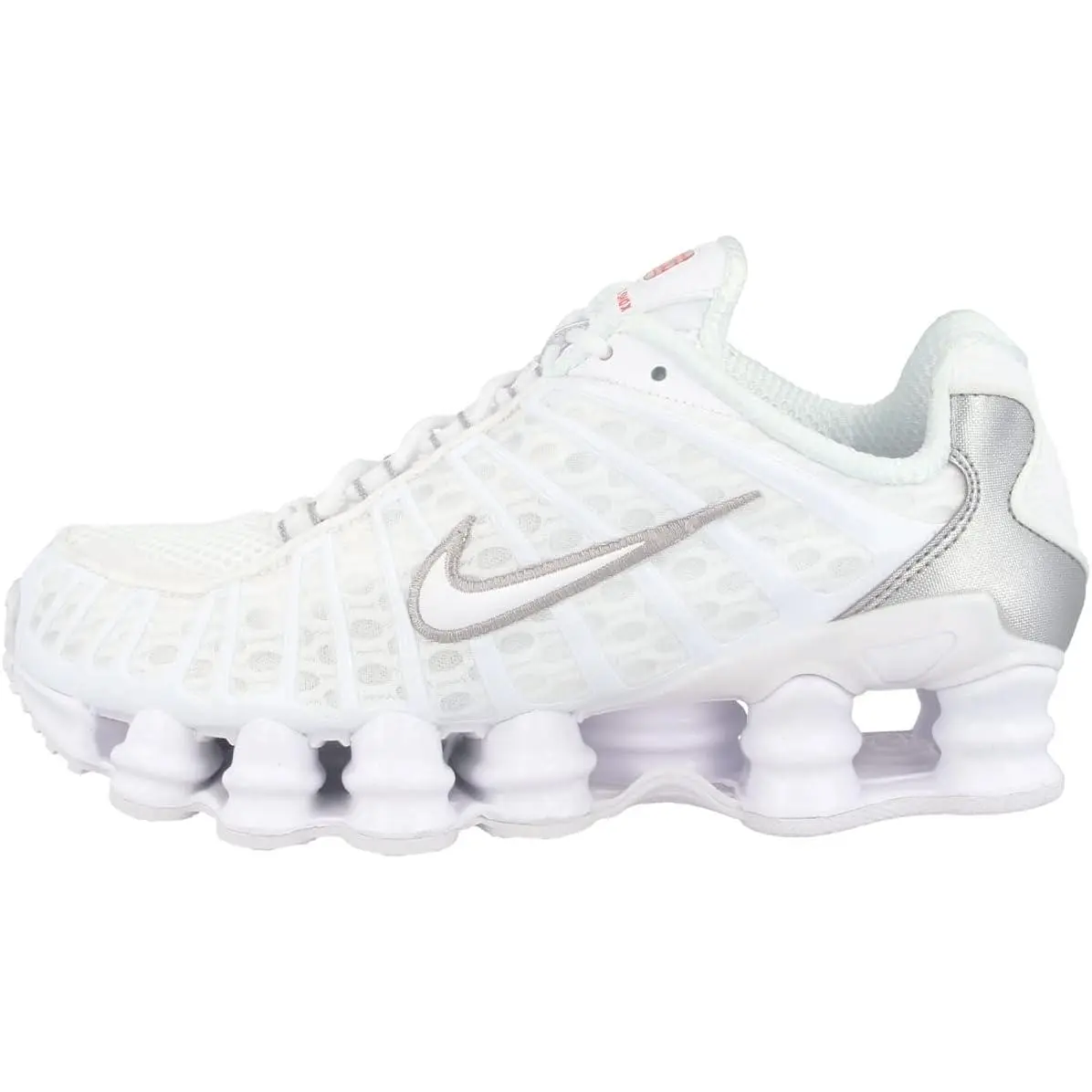 Women's Nike Shox TL AR3566 100 White Running Sneaker Sports Casual Sports
