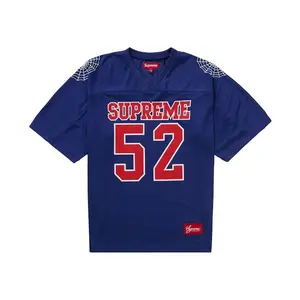 Supreme Men's Spiderweb Football Jersey Navy, from StockX