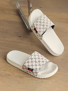 Lightweight Sandals, Adjustable Strap, Synthetic Leather, All-Over Print, Eva Sole, Unisex Casual Footwear, Comfortable & Fashionable