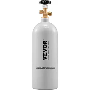 VEVOR Double Gauge Regulator, CO2 Regulator Gauge with 0 - 60PSI, Heavy Duty CO2 Gauge Gas System, Draft Beer Regulator with Check Valve, Adjustable Pressure Regulator for Draft Beer Homebrew, CGA320VEVOR Super Brand Day