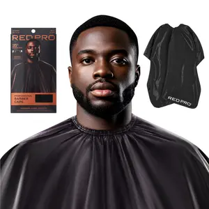 Red Pro Professional Barber Cape – Extra Large, Water-Resistant & Anti-Static