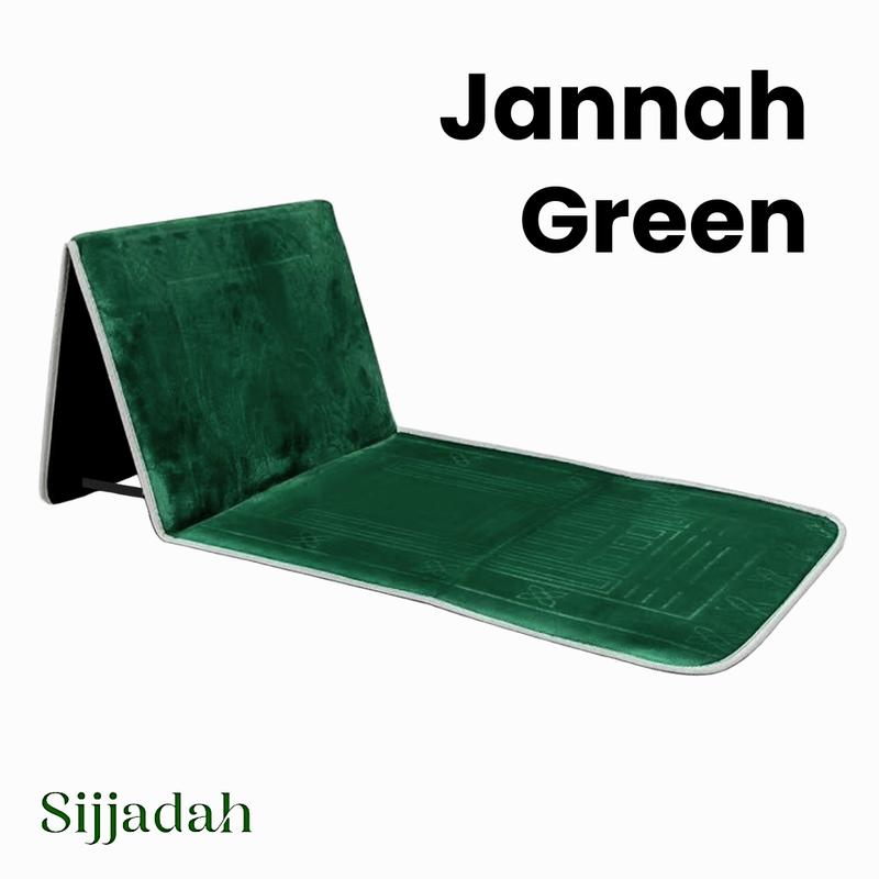 Sijjadah Fold | Foldable Prayer Mat, Prayer Rug with Backrest, Prayer ...