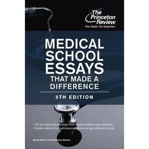 USED Book - Medical School Essays That Made a Difference, 5th Edition (Graduate School Admissions Guides) by Princeton Review (Paperback) - english